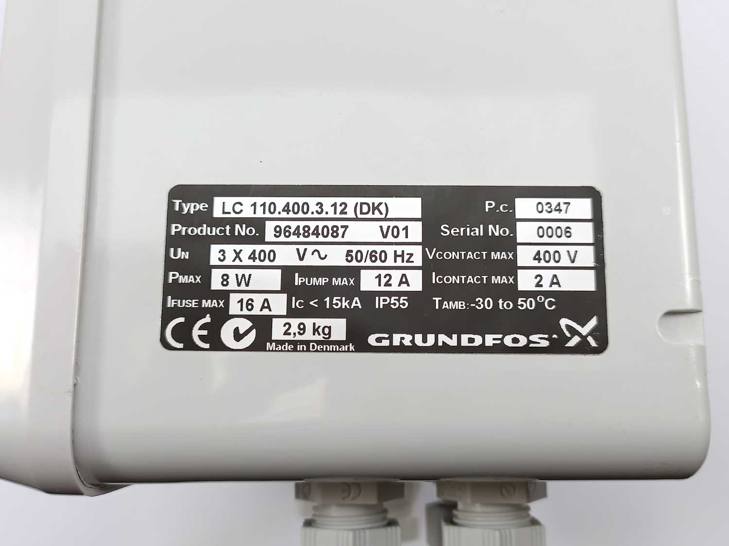 GRUNDFOS 配電盤 Grundfos Pump Motor 91150083, 7 1/2 HP, TEFC | PumpCatalog.com