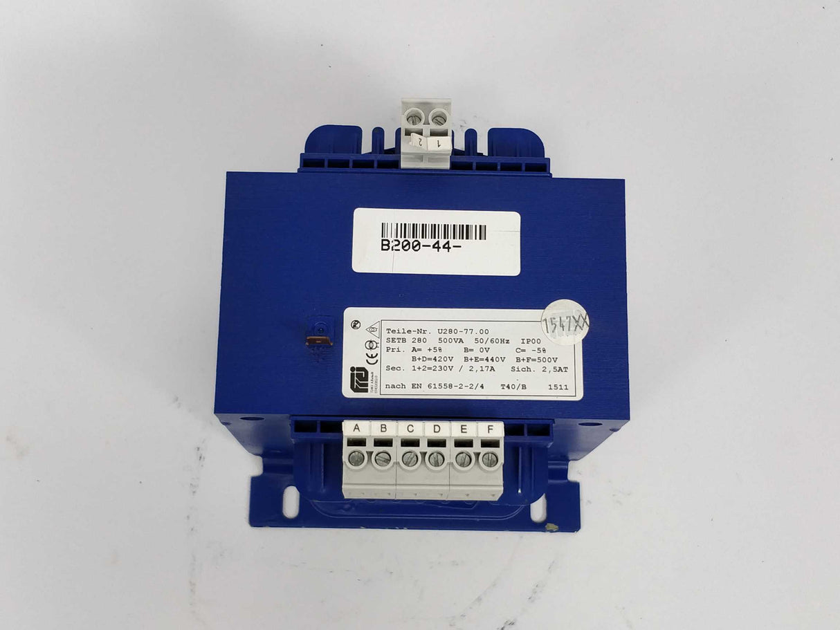 Frei U280-77.00 SETB 280 Transformer 500VA