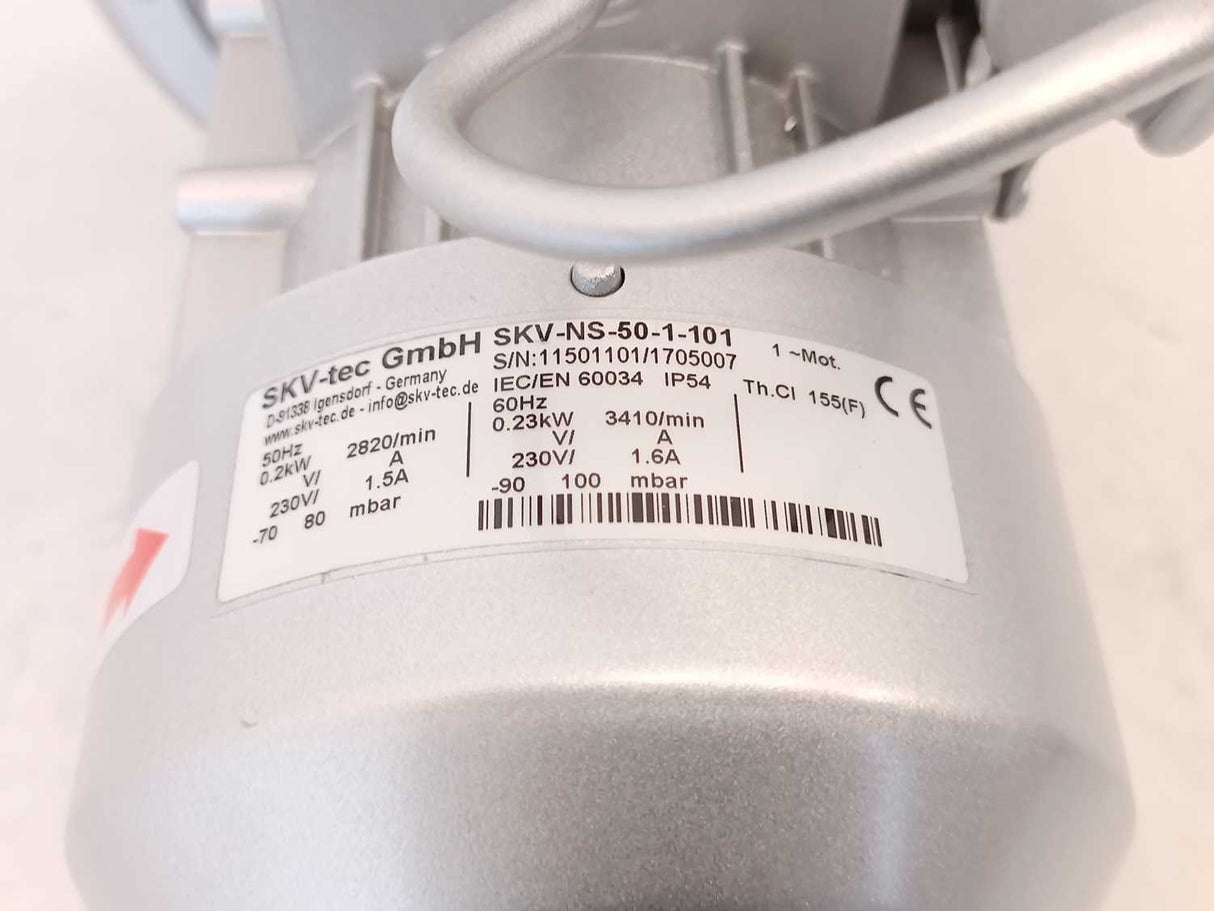 SKV-tec SKV-NS-50-1-101 Single-stage ring blower