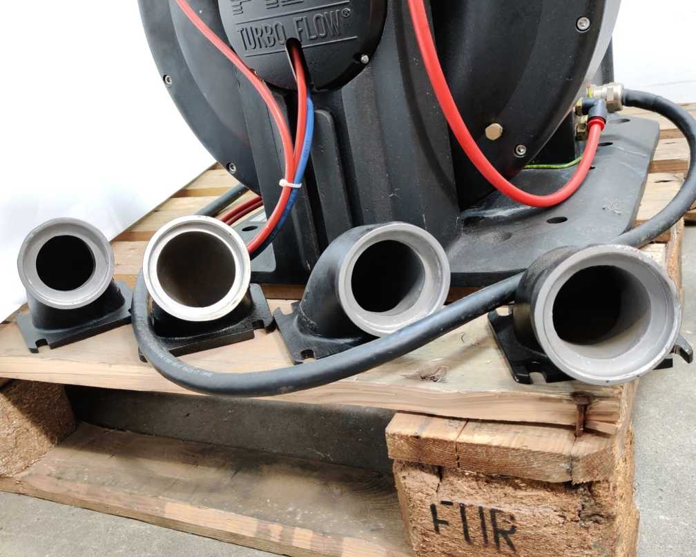 PRC LASER TURBO FLOW Rev. 13 Air Compressor serviced annually