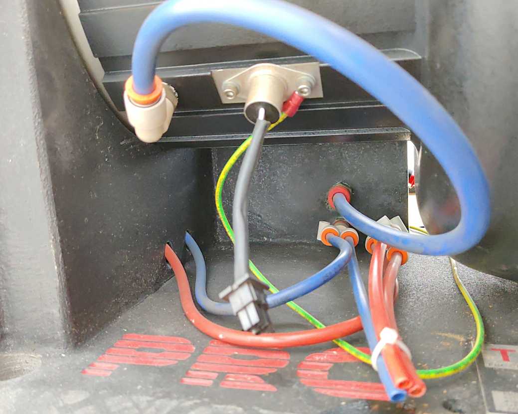 PRC LASER TURBO FLOW Rev. 12 Air Compressor serviced annually