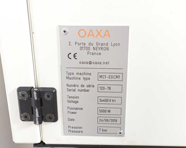 OAXA MC1-EGCM1 Fullly Automatic Friction Welding Machine