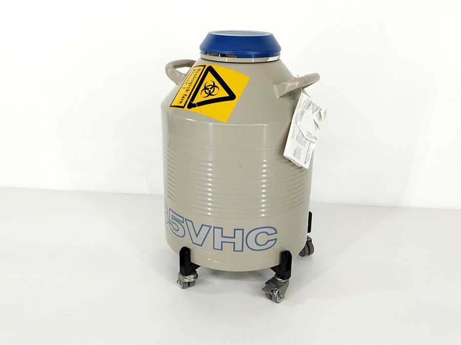 Taylor-Wharton 35 VHC 35L Liquid Nitrogen Tank, with  6 Canister set