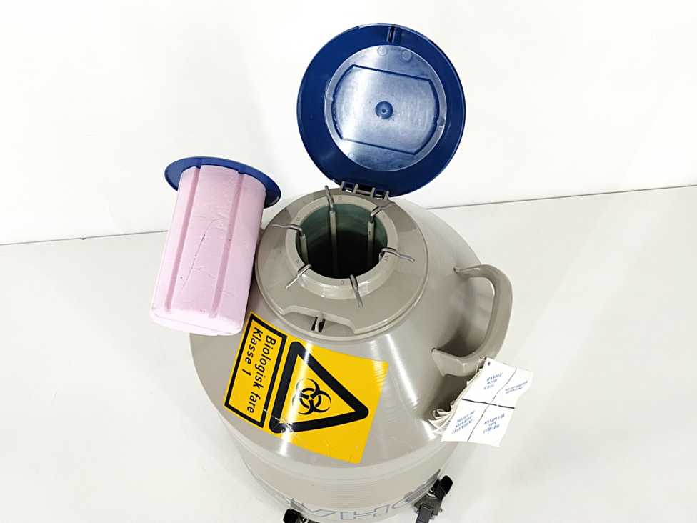 Taylor-Wharton 35 VHC 35L Liquid Nitrogen Tank, with  6 Canister set