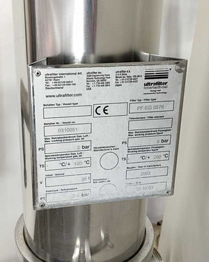 ULTRAFILTER PF-EG 0576 Stainless Steel Filter Housing