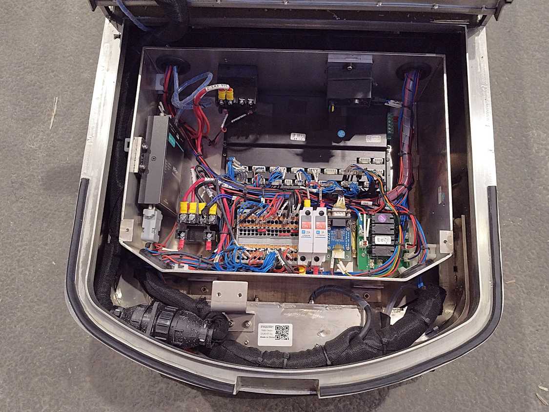 Jaten 01A2025001 AGV-198-MP100-DER Automatic Guided Vehicle AGV