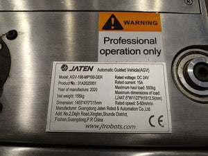 Jaten 01A2025001 AGV-198-MP100-DER Automatic Guided Vehicle AGV