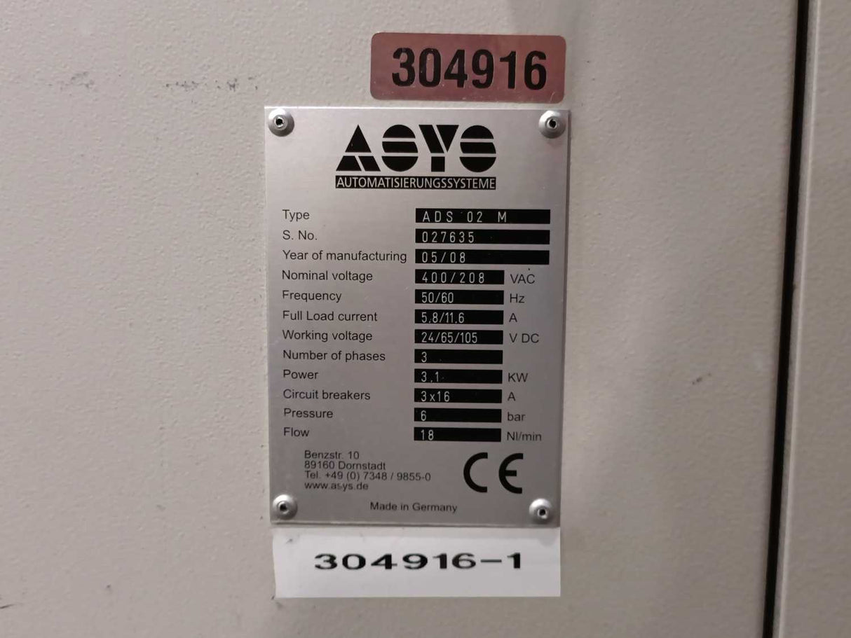 Asys ADS 02M Offline Depaneling System