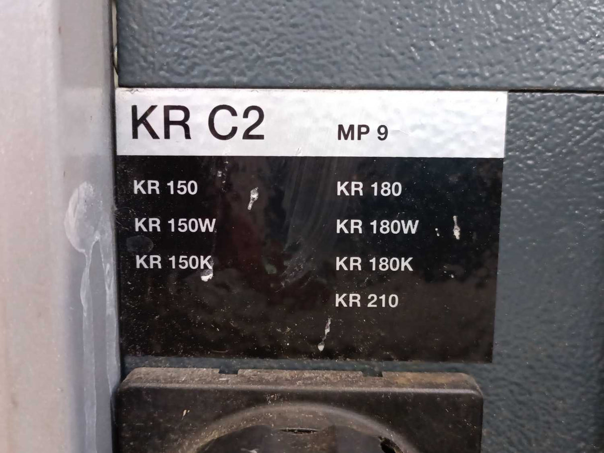 KUKA KR180 (2000) floor 800520, Heavy Duty Robot w/ KR C2 Controller,