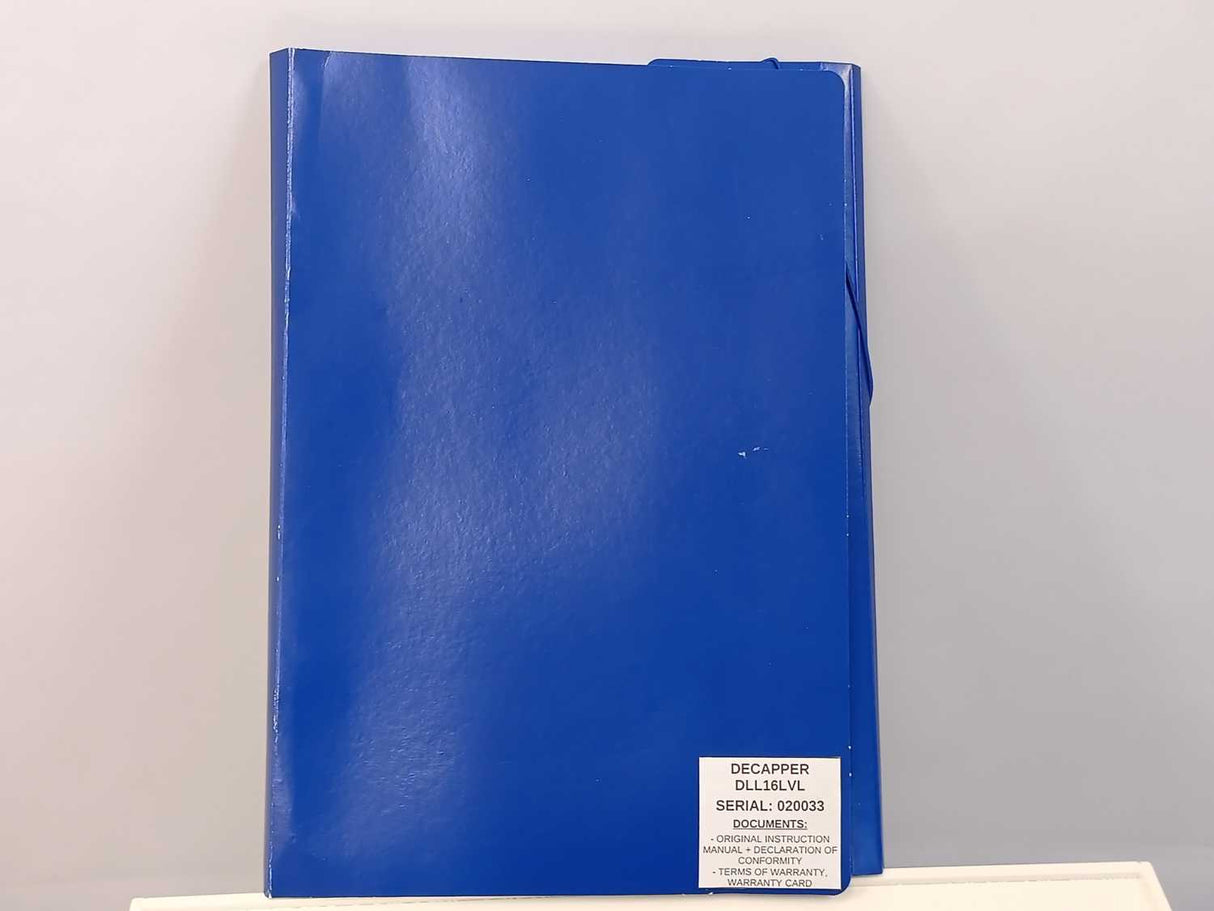 Pneumat - System DLL16LVL CDC-96CH-IT-DD Decapper Safe Cap 96 CDC-96CH