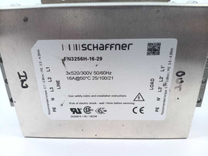 SCHAFFNER FN3256H-16-29 Power Line Filters 16A 3-Phase Filter