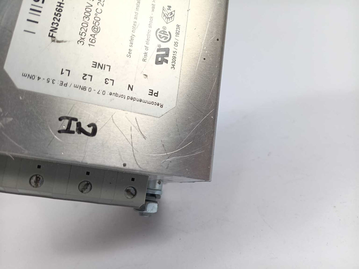 SCHAFFNER FN3256H-16-29 Power Line Filters 16A 3-Phase Filter