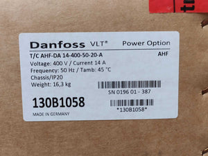 Danfoss 130B1058 AHF-DA-014-400-50-20-A Advanced Harmonic Filter AHF010