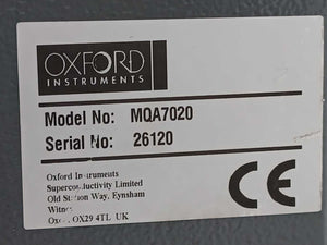 Oxford Instruments MQA7020 Spectrometer w/ Computer