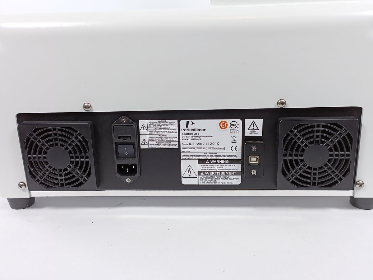 Perkin-Elmer N4100020 Lambda 365 UV-VIS Spectrophotometer