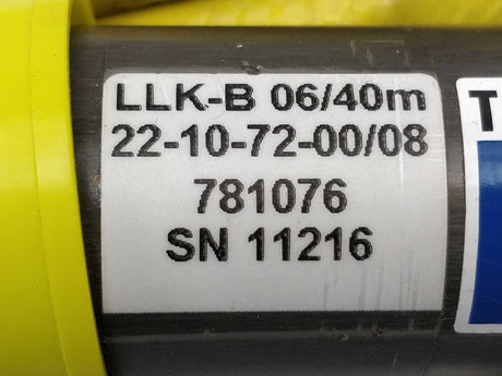 TRUMPF 22-10-72-00/08 LLK-B 06 40m Fiber Optic Laser Cable
