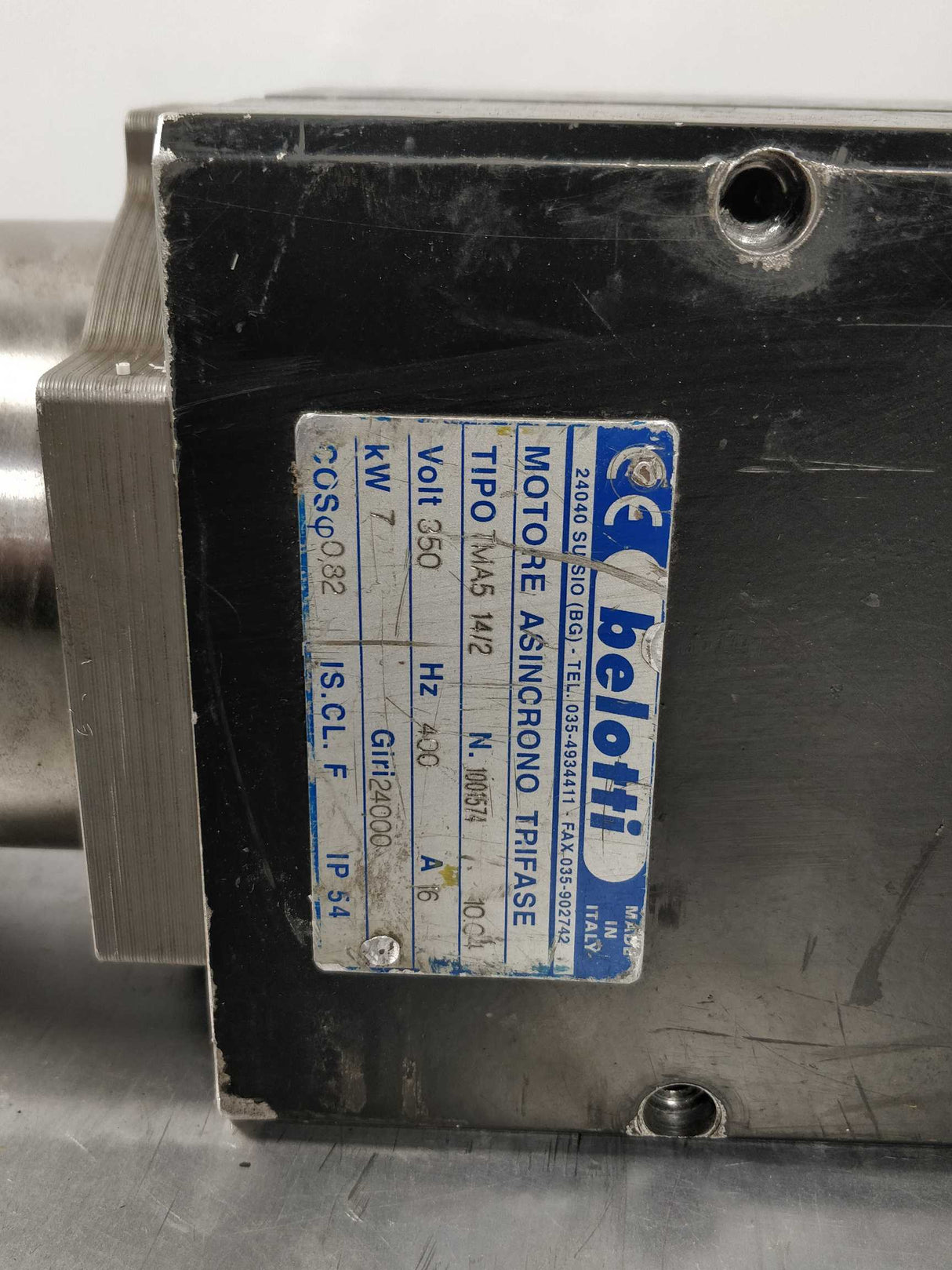 Belotti TIPO TMA5 14/2 1001574 7kW Three-phase asynchronous motor