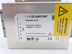 SCHAFFNER FN3256H-16-29 Power Line Filters 16A 3-Phase Filter
