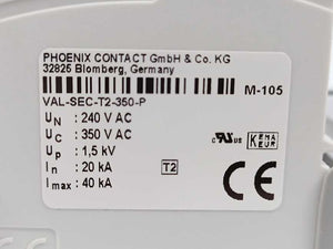 Phoenix Contact VAL-SEC-T2-3S-350 Type 2 Surge Arrester