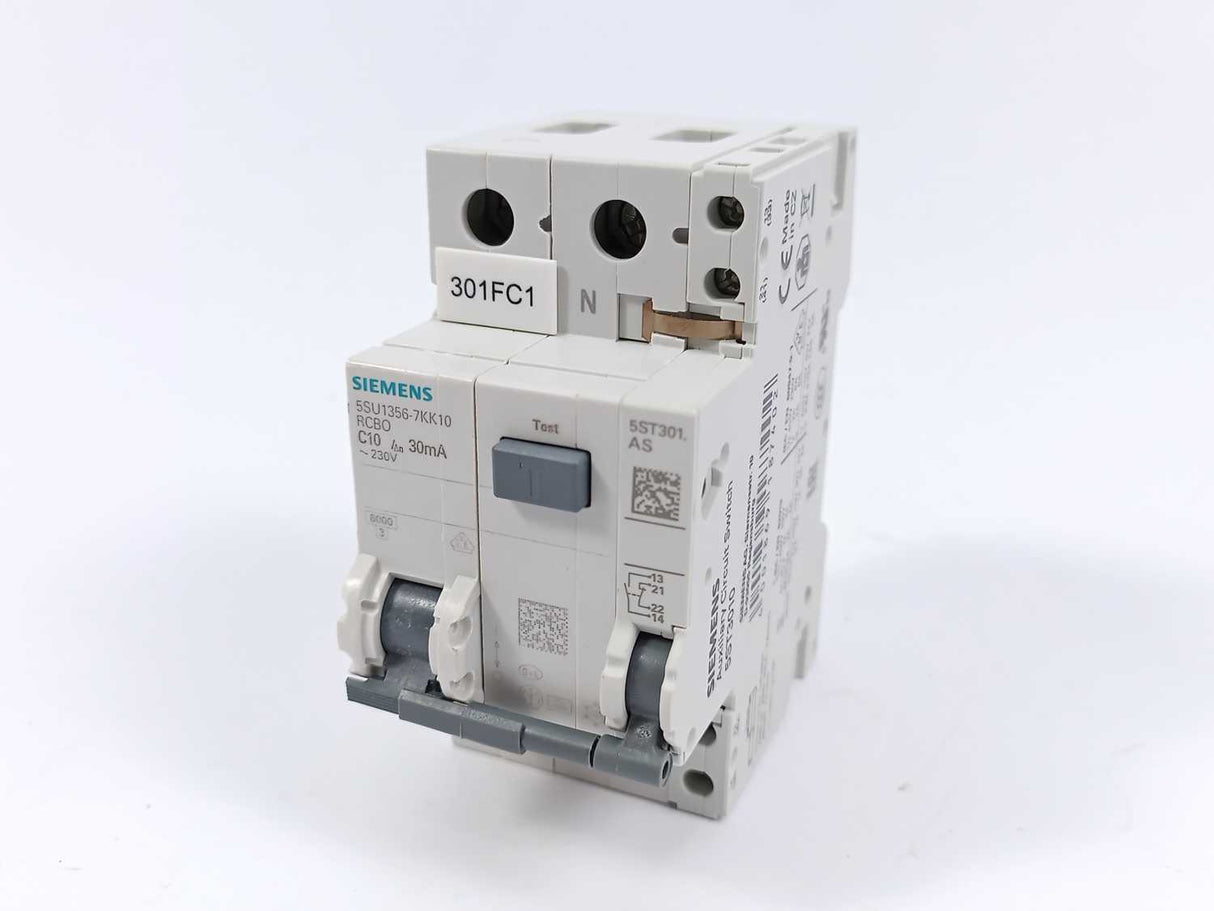 Siemens 5SU1356-7KK10 Auxiliary Circuit Switch