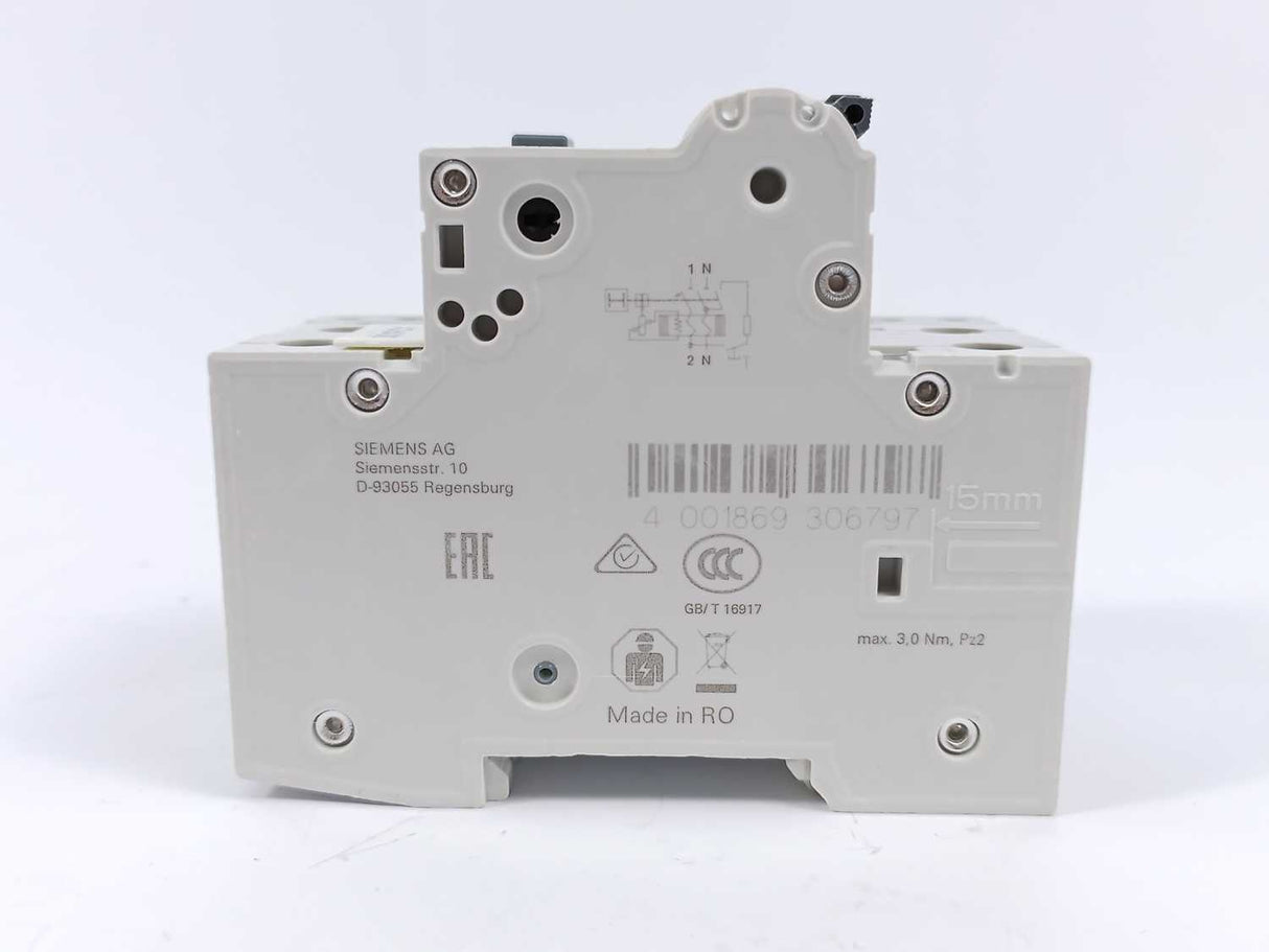 Siemens 5SU1356-7KK10 Auxiliary Circuit Switch