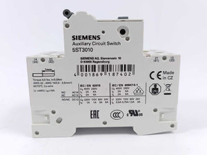 Siemens 5SU1356-7KK10 Auxiliary Circuit Switch