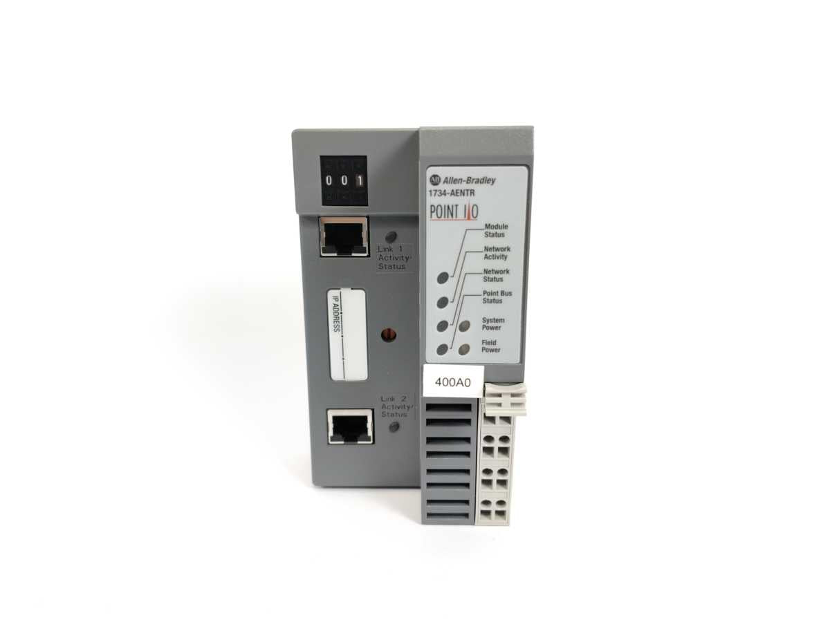 AB 1734-AENTR Ser. C  Dual Port Network Adaptor