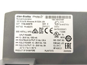 AB 1734-AENTR Ser. C  Dual Port Network Adaptor