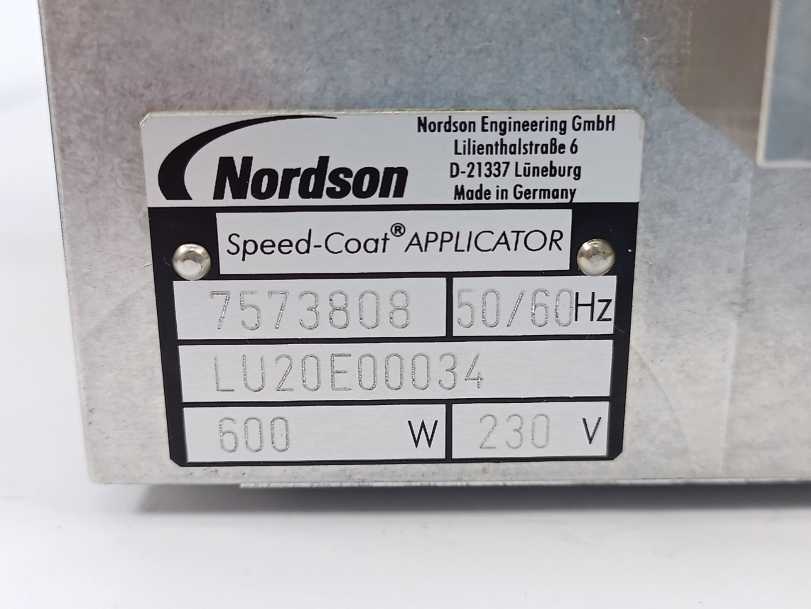 Nordson 7573808 Speed-Coat Applicator w/ 2x PN7162040