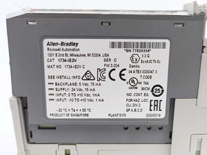 AB 1734-IE2V Ser. C POINT I/O. Analogue Input Module