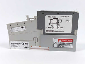 AB 1734-IR2E Ser. C Analog Input Module W/ 1734-MB & 1734-RTBS