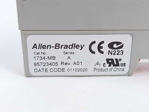 AB 1734-IR2E Ser. C Analog Input Module W/ 1734-MB & 1734-RTBS