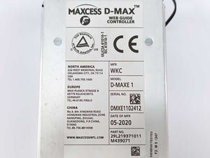 MAXCESS FIFE 29L219371011 M439071 D-MAX Web Guide Controller D-Maxe 1