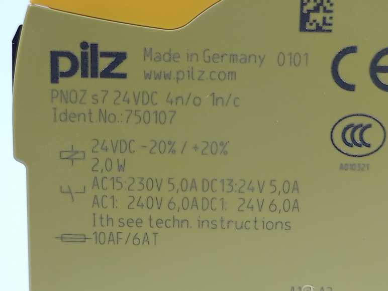 Pilz 750107 PNOZ s7 Safety Relay