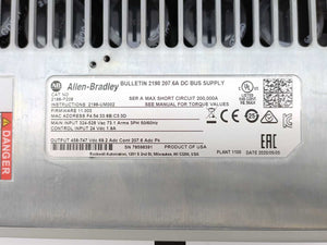 AB 2198-P208 Kinetix 5700 DC Bus Supply