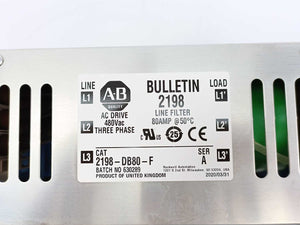 AB 2198-DB80-F Line Filter 80Amp @50C