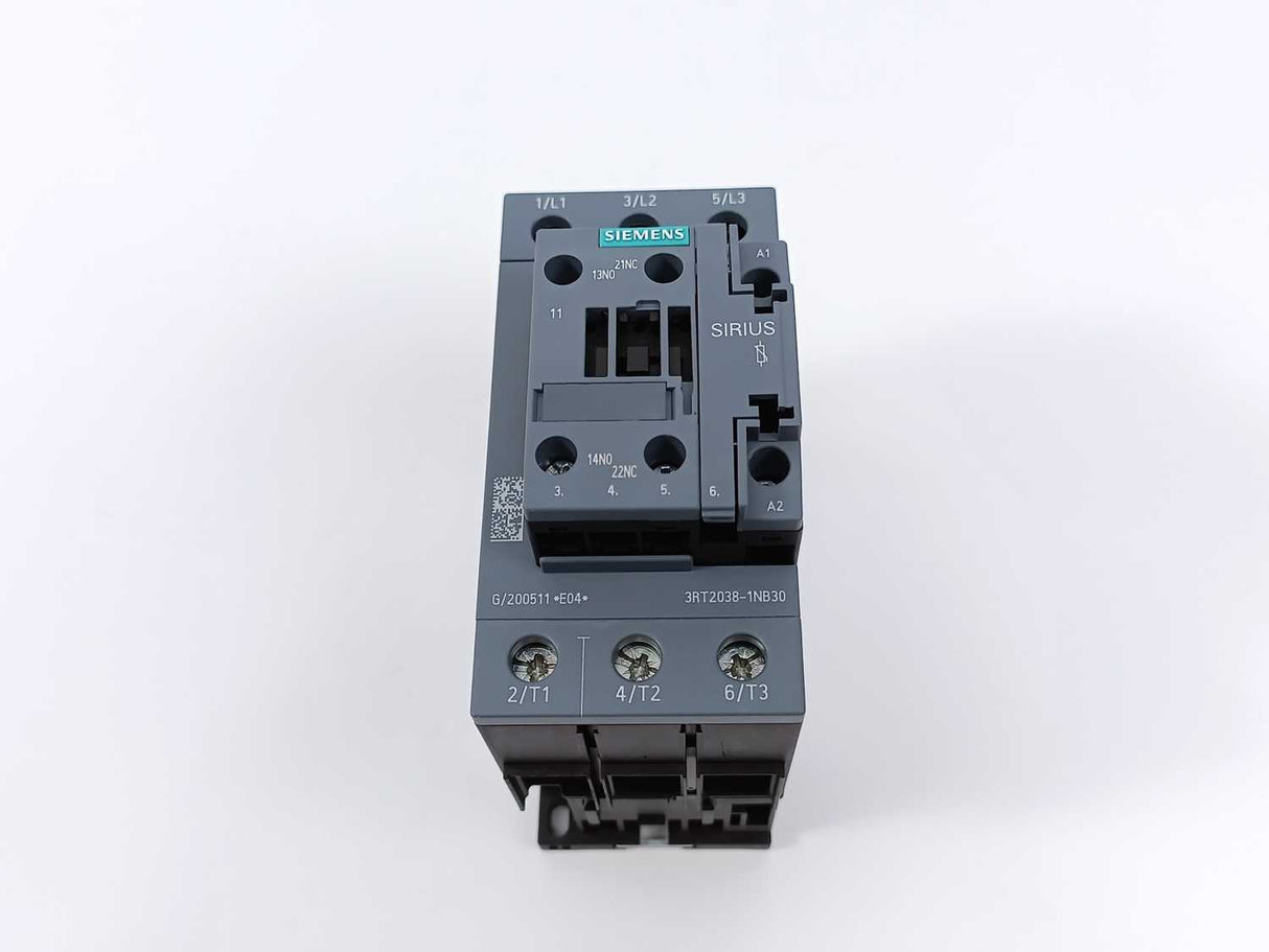 Siemens 3RT2038-1NB30 +SG/20051 1565332 Power Contactor
