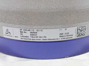 Wittenstein NP035S-MF1-10-1E1-1S Low-backlash Planetary Gearbox i: 10