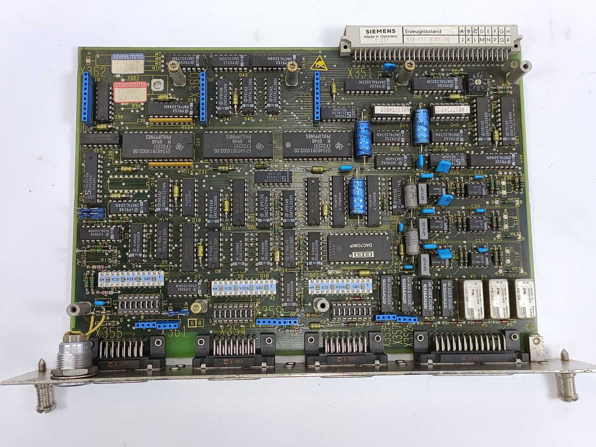 Siemens 6FX1111-1AA01 Circuit Board