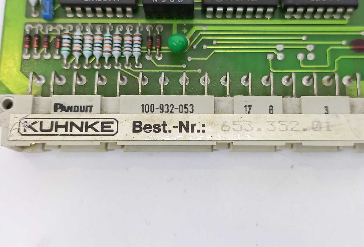 KUHNKE 653.352.01 Circuit Board