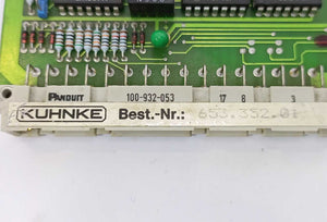KUHNKE 653.352.01 Circuit Board