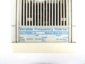 Hansen Transmissions VF3D380-1.5 Variable Frequency Inverter