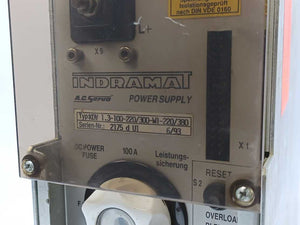 Indramat KDV1.3-100-220/300-W1-220/380 AC Servo Power Supply