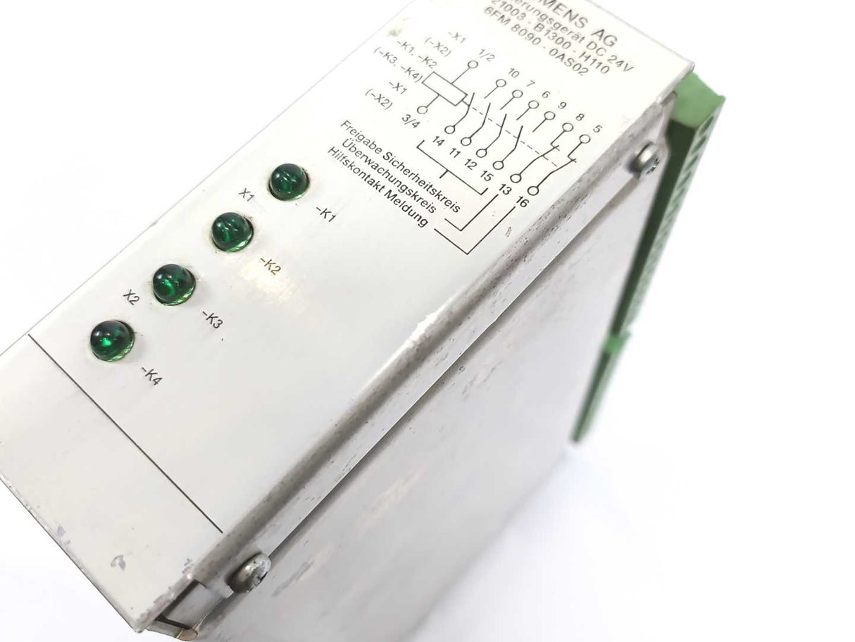 Siemens 6FM8090-0AS02 WS 8000 Expansion Unit For Three Way Combination