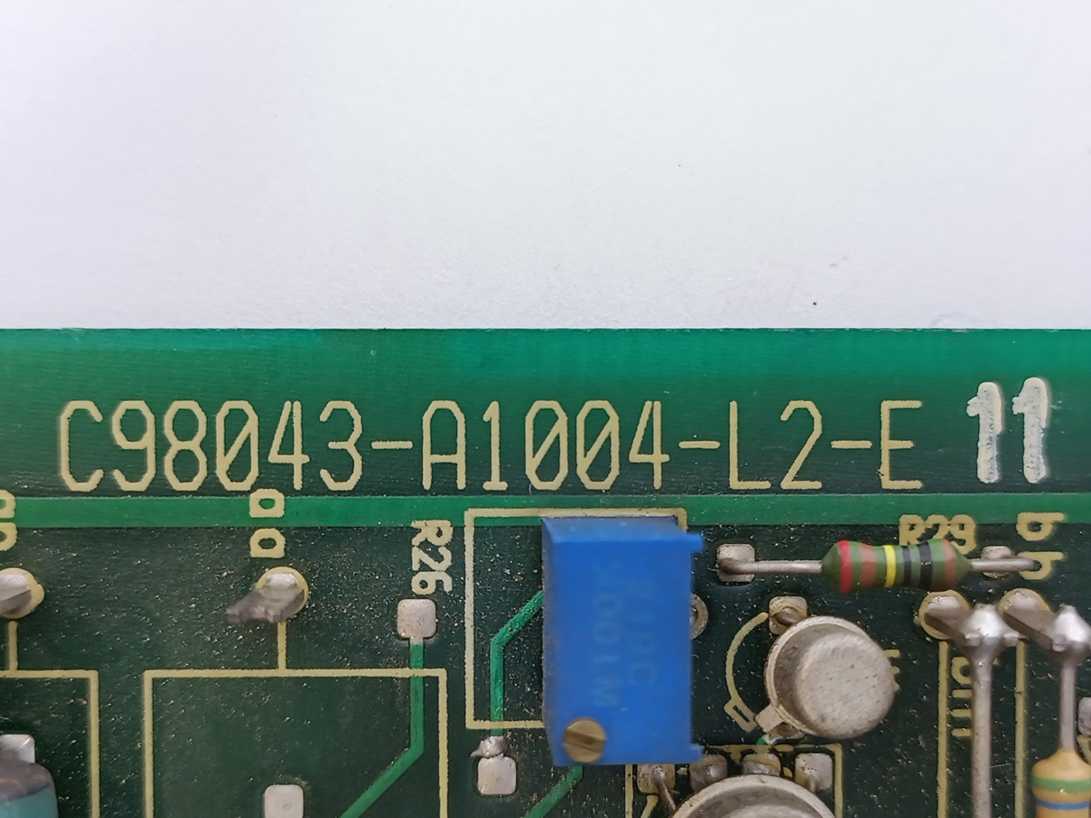 Siemens E52930-A3197-C4-E SIMOREG C98043-A1004-L2-E11 PC Board