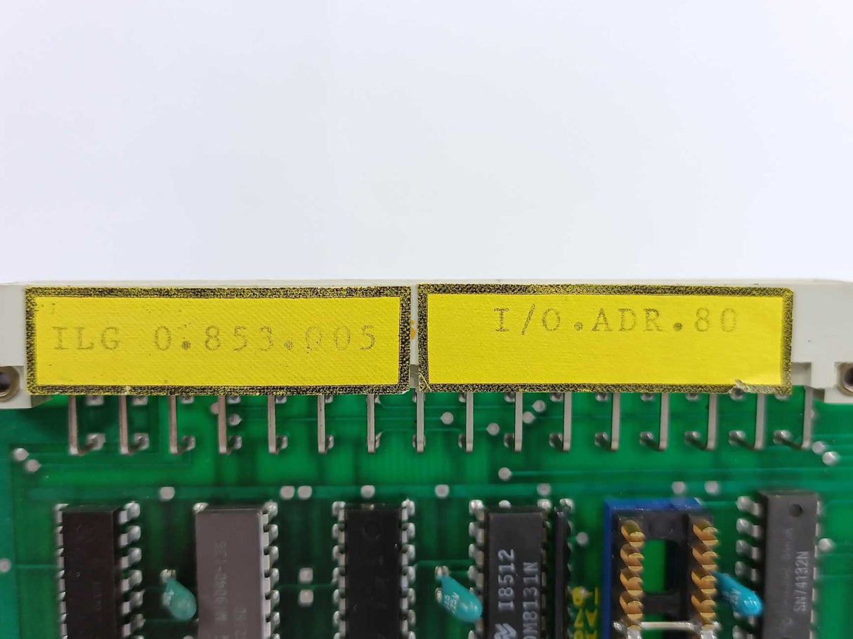Gildemeister ILG 0.853.005 I/0.ADR.80 Expansion Module