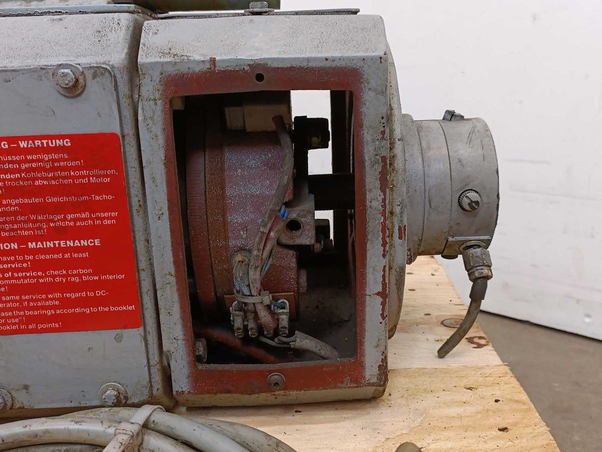 Baumüller GNAG 112 MV 873746 10.5/8.5kW Seperately Excited DC Servo Motor
