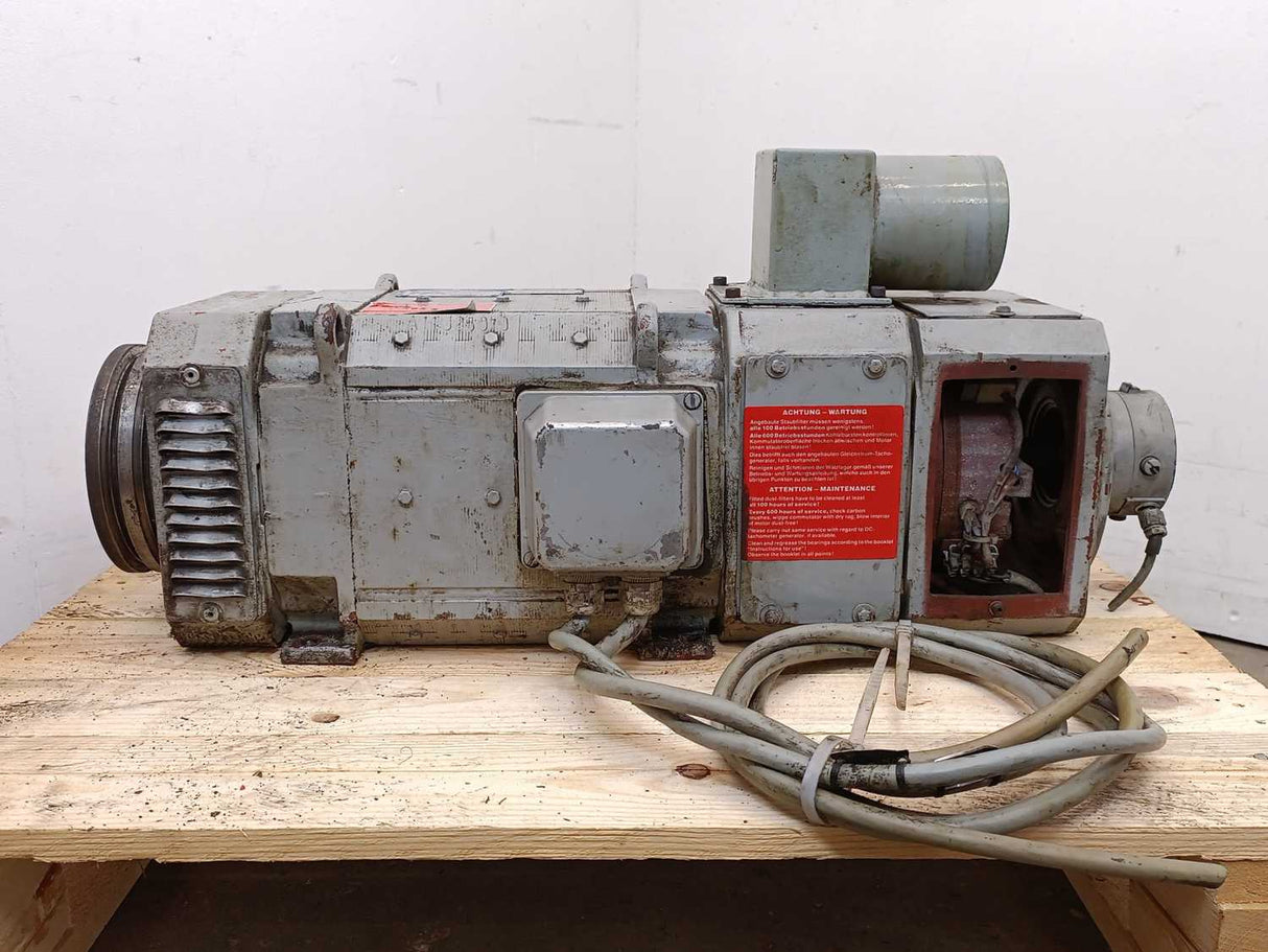 Baumüller GNAG 112 MV 873746 10.5/8.5kW Seperately Excited DC Servo Motor