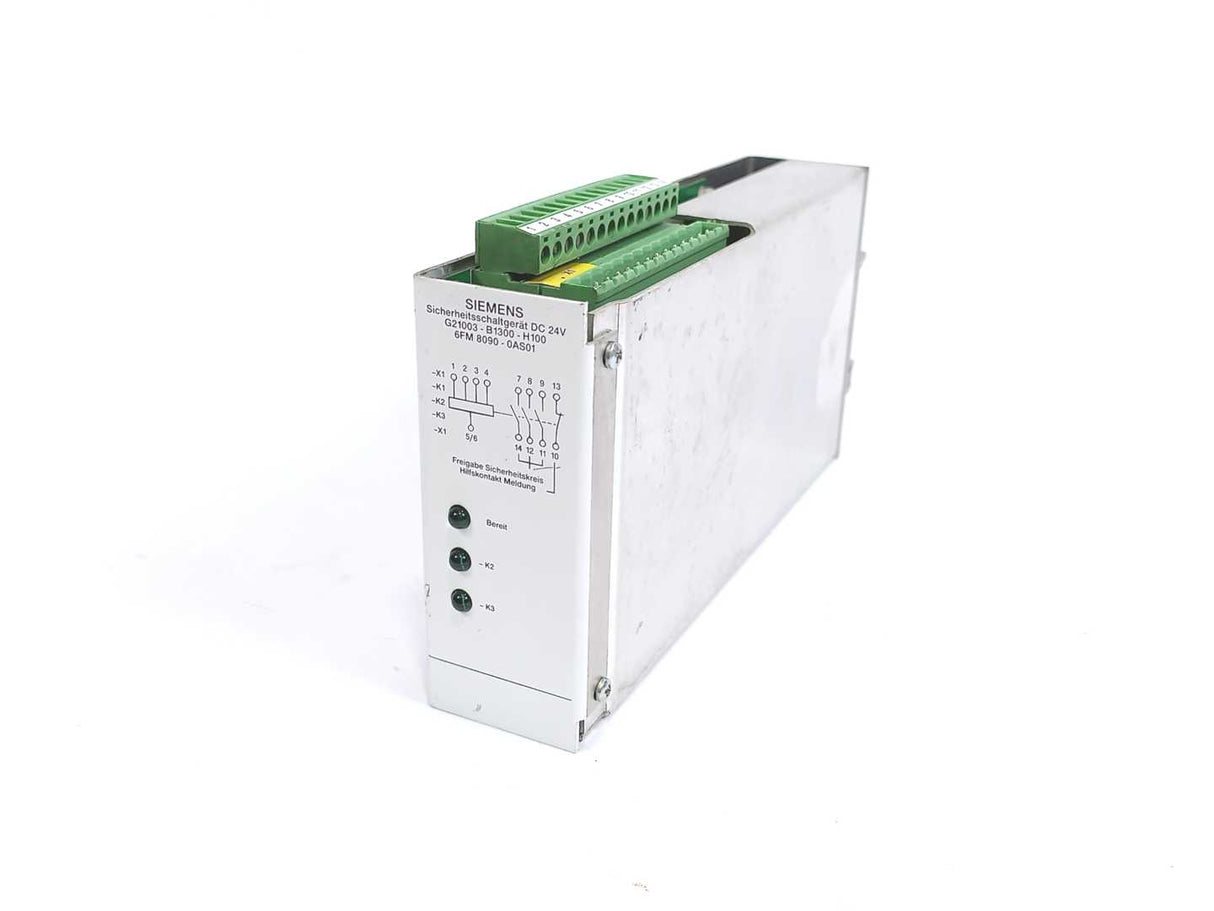 Siemens 6FM8090-0AS01 WS 8000 Safety Switchgear
