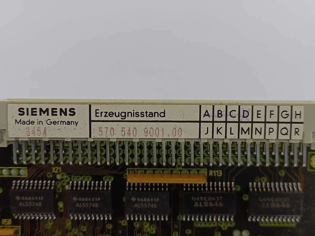 Siemens 5705409001.00 570540.0001.00 Circuit Board